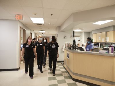 Nurses in the ER at Nashville General